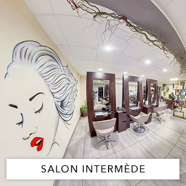 Visite virtuelle 360° Salon de coiffure Intermede